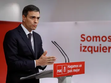 Pedro Sánchez en rueda de prensa Pedro Sánchez en rueda de prensa