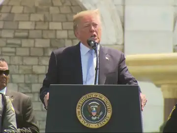 Trump pide la pena de muerte para los criminales que maten a policías en Estados Unidos Trump pide la pena de muerte para los criminales que maten a policías en Estados Unidos