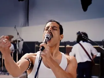 Rami Malek como Freddie Mercury en 'Bohemian Rhapsody' Rami Malek como Freddie Mercury en 'Bohemian Rhapsody'
