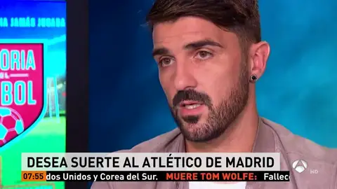 David Villa: "Espero que el Atlético sea campeón por el cariño que le tengo" David Villa: "Espero que el Atlético sea campeón por el cariño que le tengo"
