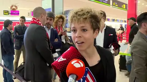 Amanda Sampedro manda ánimos al Atlético antes de la final de la Europa League: "Es casi como nuestra copa" Amanda Sampedro manda ánimos al Atlético antes de la final de la Europa League: "Es casi como nuestra copa"