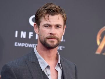 Chris Hemsworth en la premiere de 'Vengadores: Infinity War'