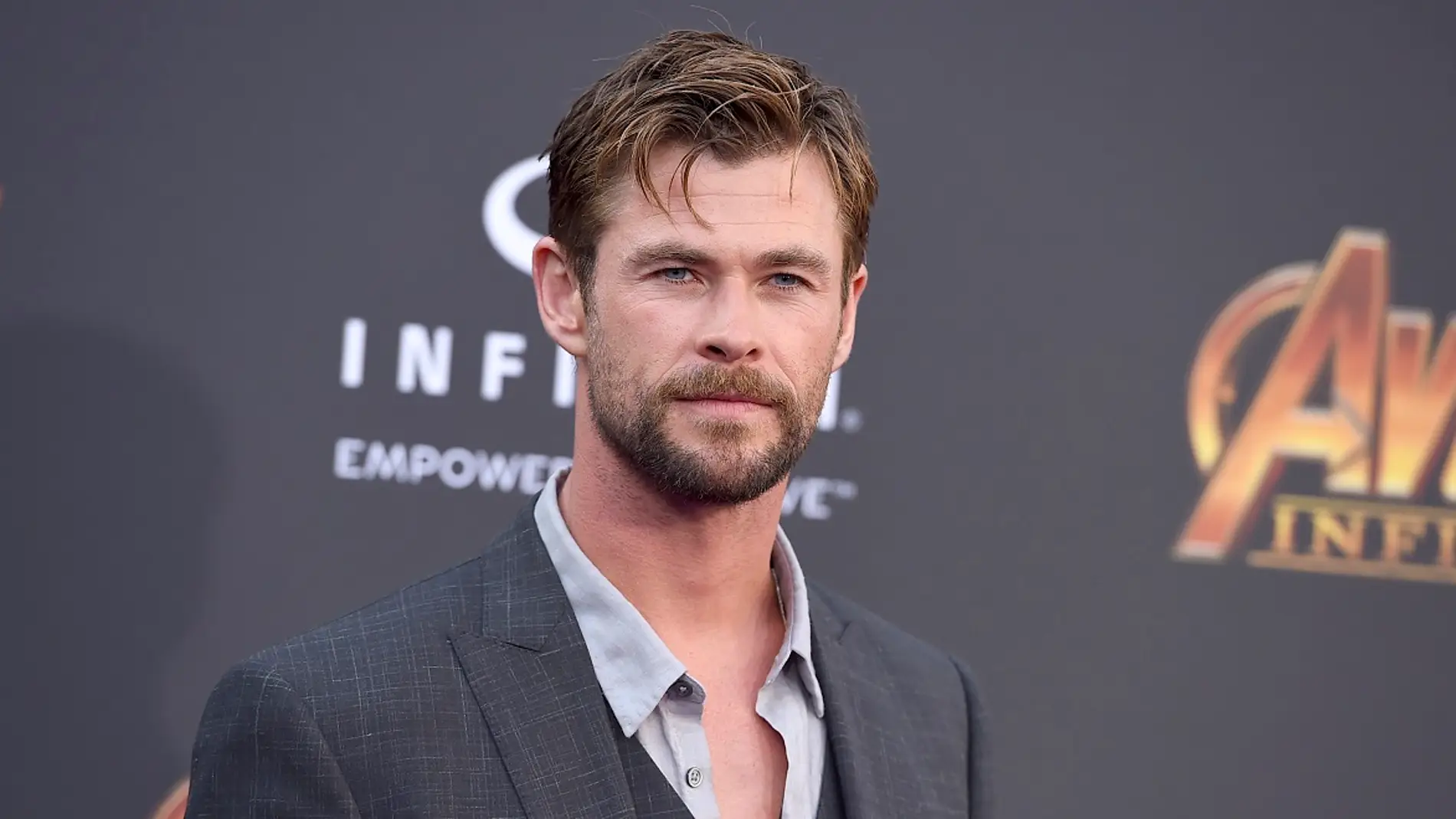 Chris Hemsworth en la premiere de 'Vengadores: Infinity War'