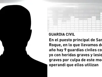 El relato de un guardia civil que fue agredido por narcotraficantes El relato de un guardia civil que fue agredido por narcotraficantes