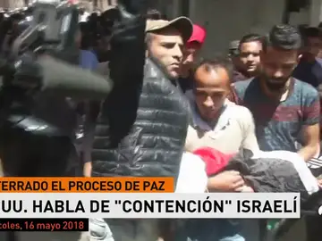 EEUU defiende que ha actuado con "contención" ante las protestas en Gaza EEUU defiende que ha actuado con "contención" ante las protestas en Gaza
