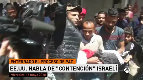 EEUU defiende que ha actuado con "contención" ante las protestas en Gaza EEUU defiende que ha actuado con "contención" ante las protestas en Gaza