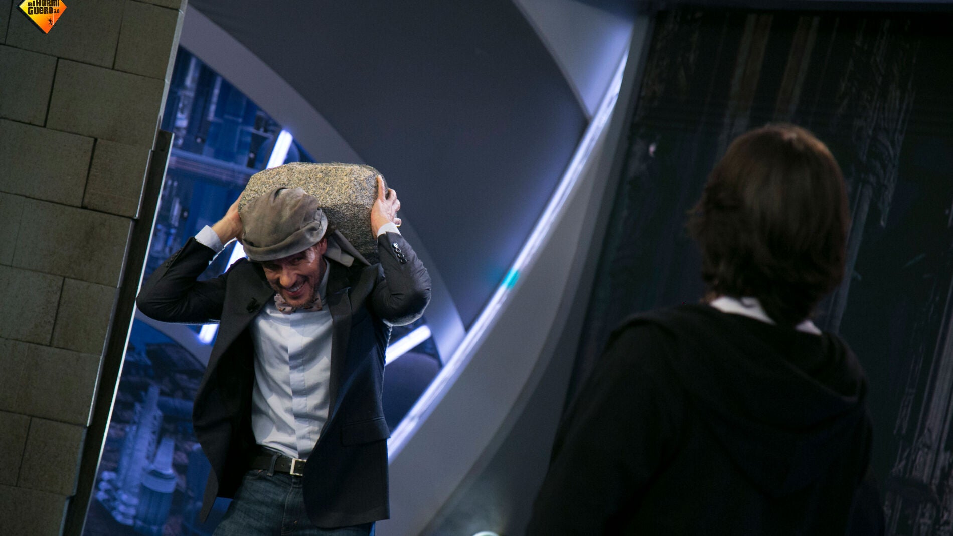 El "duelo de piedras" entre Aitor Luna, Daniel Grao y Pablo Motos