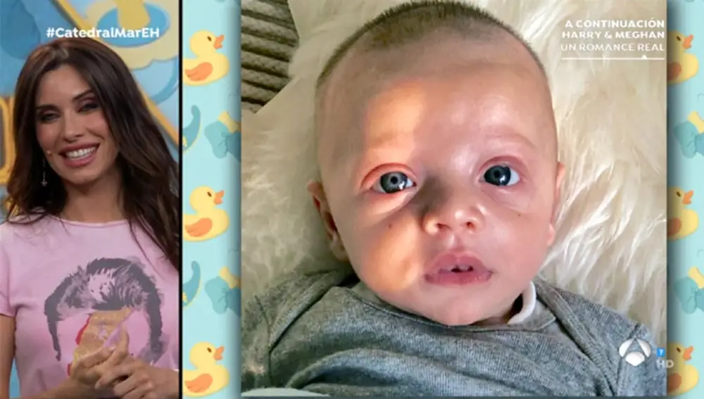 Pilar Rubio muestra por primera vez la carita de su hijo Alejandro Pilar Rubio muestra por primera vez la carita de su hijo Alejandro