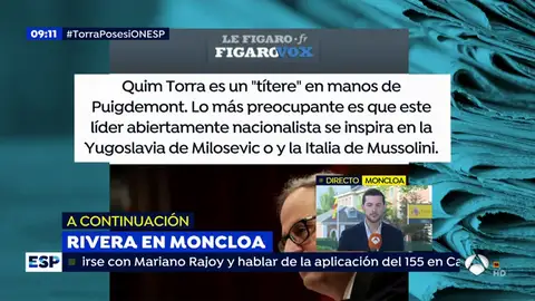 La prensa internacional, sobre Quim Torra La prensa internacional, sobre Quim Torra