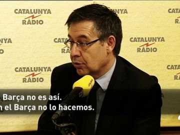Bartomeu: "El Barça no funciona a golpe de talonario como otros equipos"