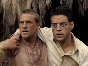 Charlie Hunnam y Rami Malek en 'Papillon' Charlie Hunnam y Rami Malek en 'Papillon'