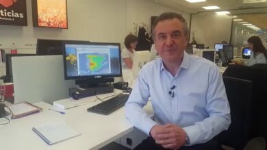 Fuertes lluvias y tormentas preceden a la llegada de una DANA, un fenómeno meteorológico que traerá inestabilidad a la península