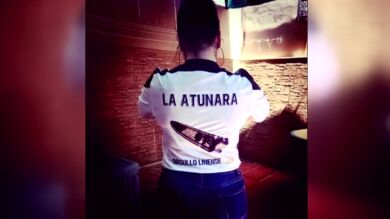 Presumen del narcotráfico en La Línea a través del diseño de una camiseta
