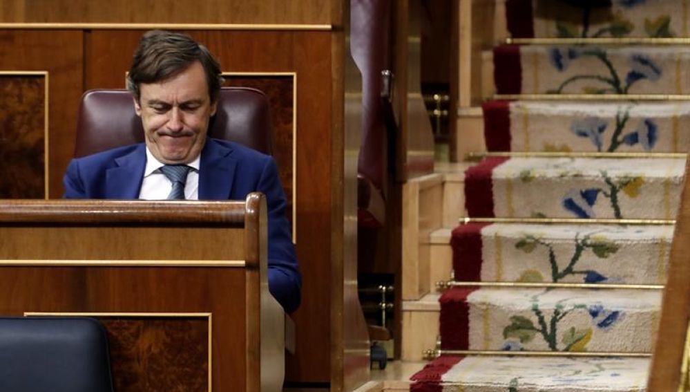 El portavoz del PP en el Congreso, Rafael Hernando