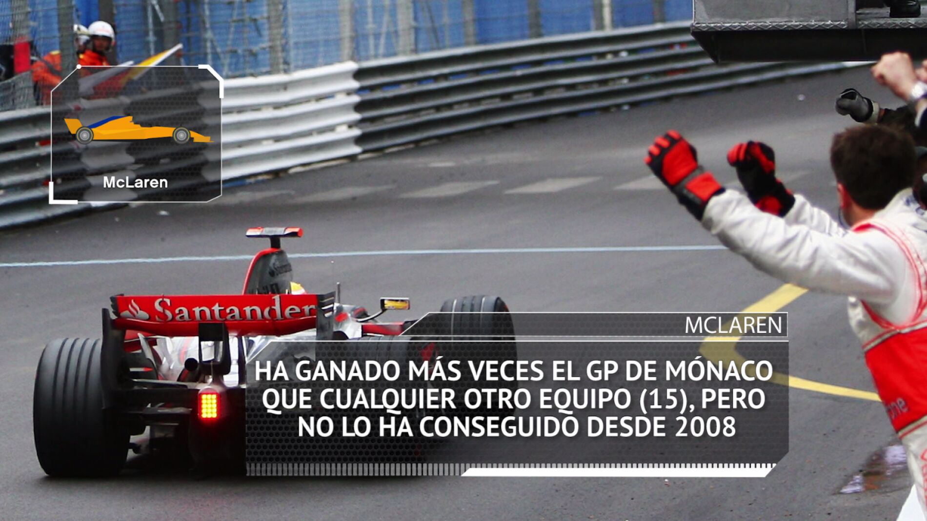 McLaren, el mejor equipo en M&oacute;naco