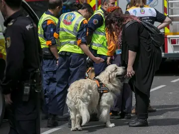 Derrumbe de un edificio en Madrid Derrumbe de un edificio en Madrid