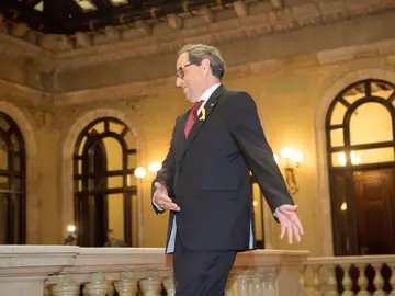 El presidente de la Generalitat de Catalunya, Quim Torra El presidente de la Generalitat de Catalunya, Quim Torra