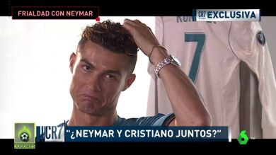 Los gestos y el significativo silencio de Cristiano al ser preguntado por Neymar
