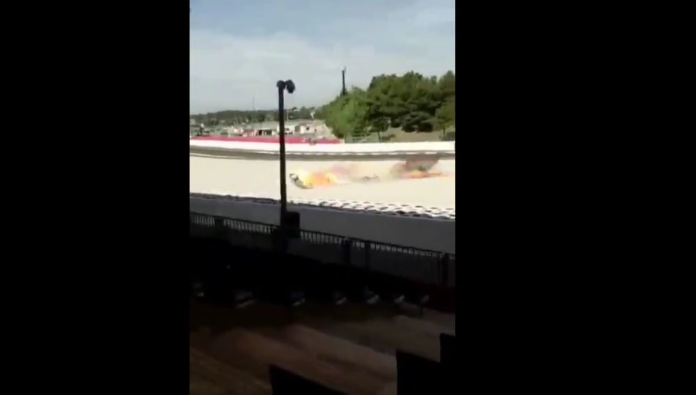 El accidente de Tito Rabat en Montmeló