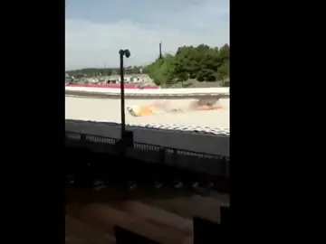 El accidente de Tito Rabat en Montmeló El accidente de Tito Rabat en Montmeló