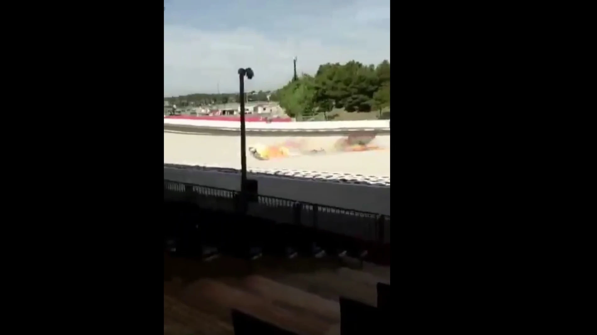 El accidente de Tito Rabat en Montmeló El accidente de Tito Rabat en Montmeló