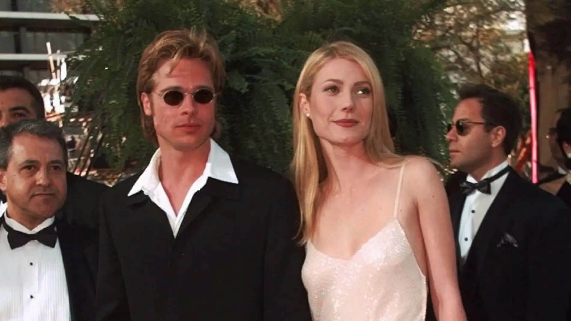 Brad Pitt y Gwyneth Paltrow en 1996