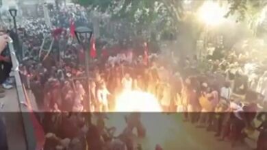 Un hombre resulta herido por el fogonazo de un cañón durante un festejo en Mallorca