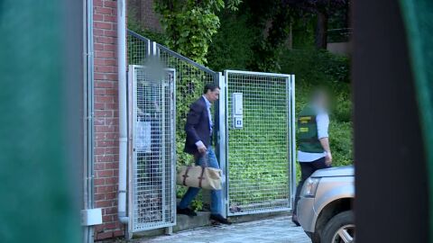 Zaplana abandonaba la comandancia de la Guardia Civil de Tres Cantos en Madrid