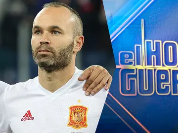 El futbolista más querido de nuestro país, Andrés Iniesta, estará por primera vez en 'El Hormiguero 3.0' El futbolista más querido de nuestro país, Andrés Iniesta, estará por primera vez en 'El Hormiguero 3.0'