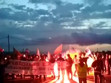 Protesta de funcionarios de prisiones bloquea actividad cárceles de Cádiz Protesta de funcionarios de prisiones bloquea actividad cárceles de Cádiz