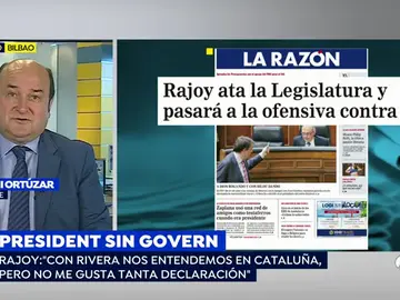 Uno de los argumentos de PNV para aprobar los Presupuestos era evitar elecciones anticipadas: "No vamos a hacer nada por favorecer a Rivera" Uno de los argumentos de PNV para aprobar los Presupuestos era evitar elecciones anticipadas: "No vamos a hacer nada por favorecer a Rivera"