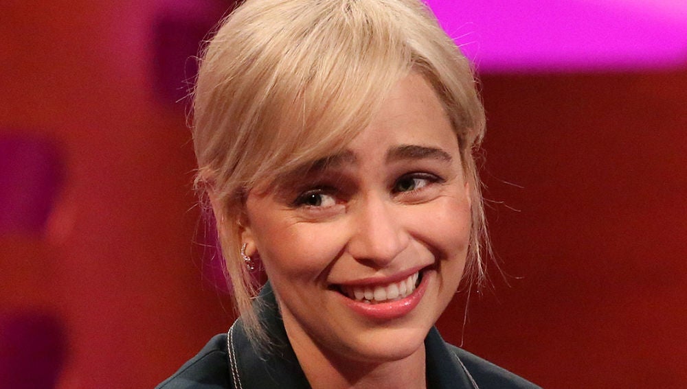 Emilia Clarke en una de sus últimas apariciones públicas