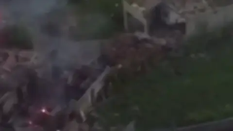 Así se ve la explosión de Tui desde el aire Así se ve la explosión de Tui desde el aire