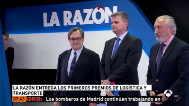 La Razón entrega la primera edición de sus premios de logística y transporte