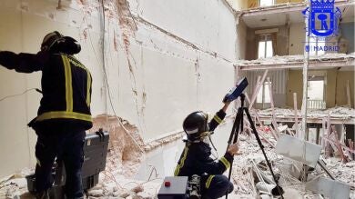 Localizan el cadáver del segundo desaparecido en el derrumbe de Madrid
