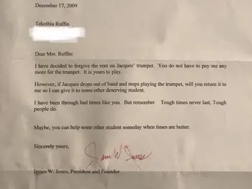 La carta publicada por el joven en Reddit La carta publicada por el joven en Reddit
