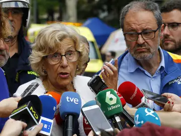 La alcaldesa de Madrid, Manuela Carmena La alcaldesa de Madrid, Manuela Carmena