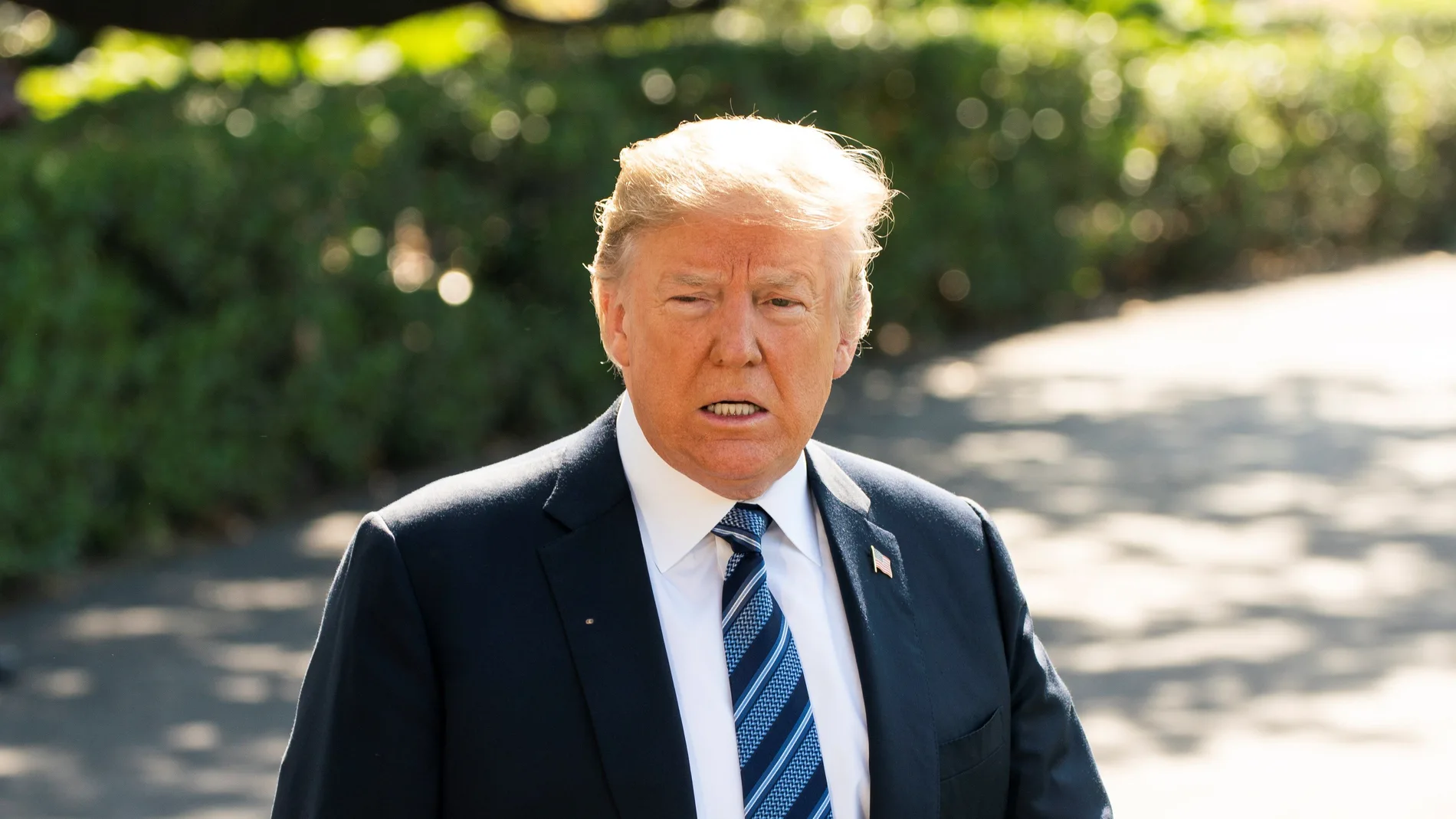 El presidente estadounidense, Donald Trump El presidente estadounidense, Donald Trump