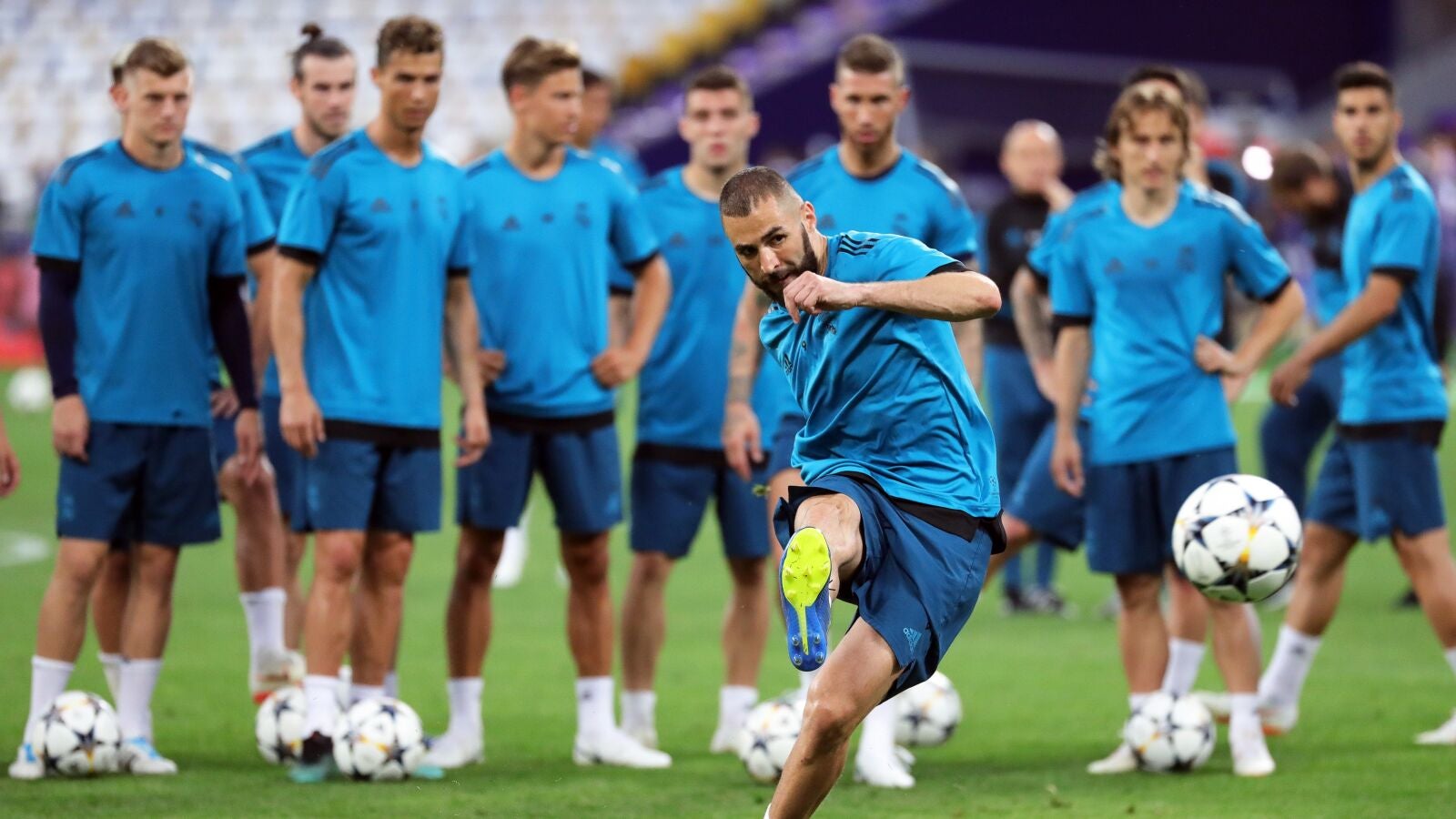 Zidane no da pistas en el entrenamiento previo a la final y mantiene la duda con Bale y Benzema