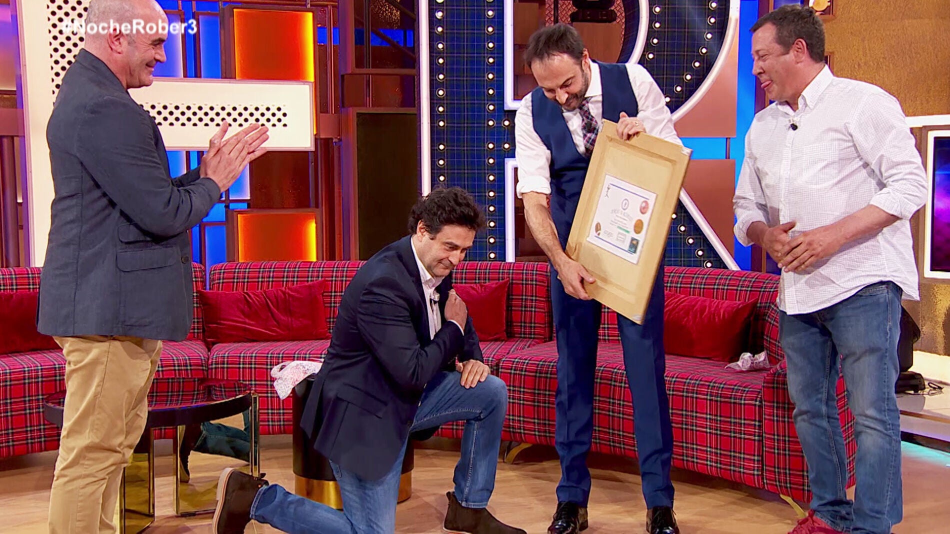 La sorpresa inolvidable de Guillermo y Jos&eacute;, los mejores amigos de Pepe Rodr&iacute;guez en 'La noche de Rober'