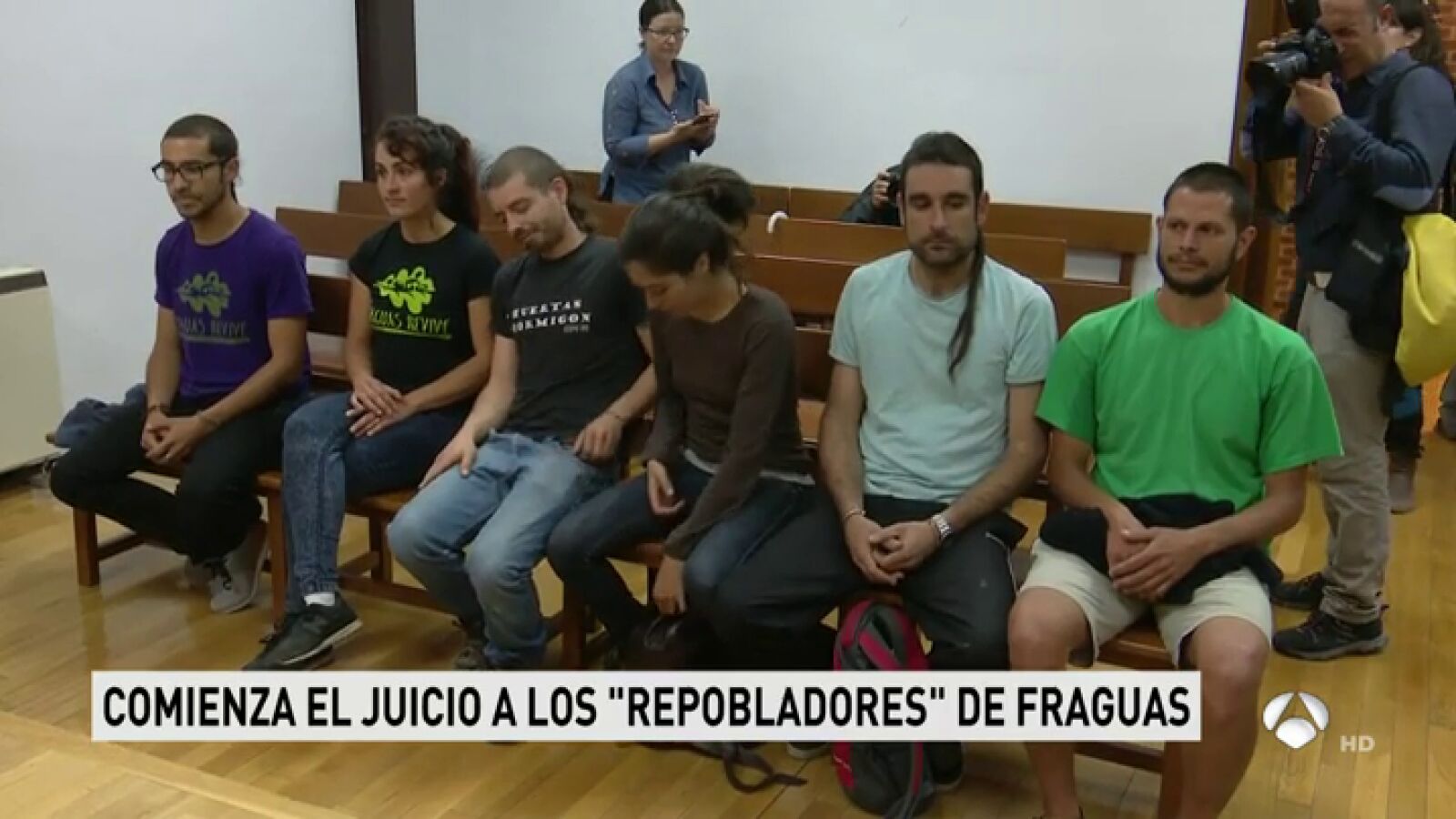 Seis okupas, juzgados por rehabilitar viviendas en Fraguas, una aldea abandonada de Guadalajara