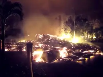 La actividad del Kilauea captada en cámara rápida en su cuarta semana de erupción La actividad del Kilauea captada en cámara rápida en su cuarta semana de erupción