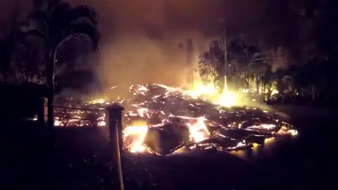 La actividad del Kilauea captada en cámara rápida en su cuarta semana de erupción La actividad del Kilauea captada en cámara rápida en su cuarta semana de erupción