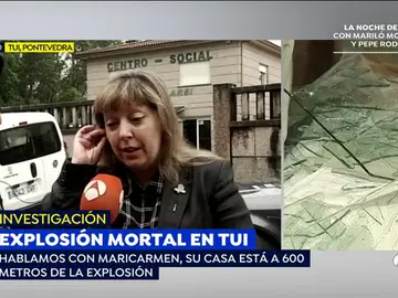 Los vecinos de Tui, conmocionados tras la explosión del almacén de pirotecnia: "Los que tengan sospechas que denuncien" Los vecinos de Tui, conmocionados tras la explosión del almacén de pirotecnia: "Los que tengan sospechas que denuncien"