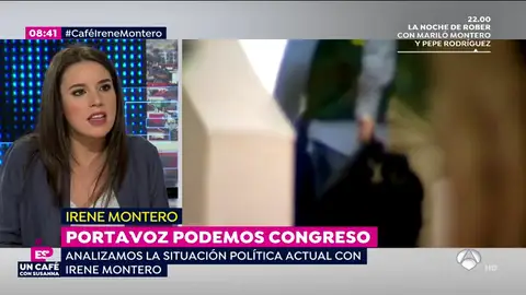 Irene Montero, sobre Eduardo Zaplana Irene Montero, sobre Eduardo Zaplana