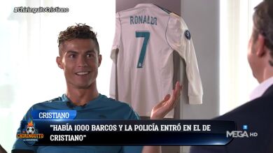 Cristiano, sobre el asalto policial a su barco: 