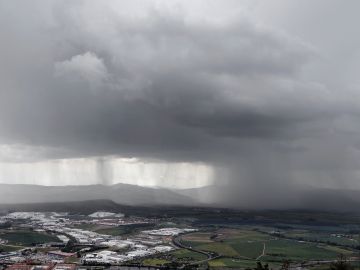 Lluvia en Pamplona