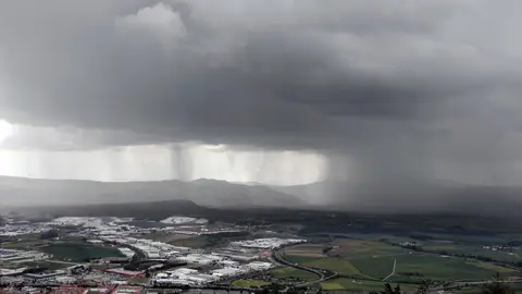 Lluvia en Pamplona Lluvia en Pamplona