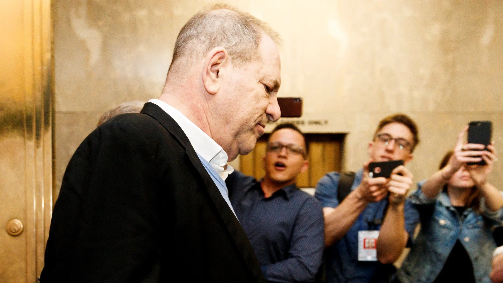 El productor de Hollywood Harvey Weinstein El productor de Hollywood Harvey Weinstein