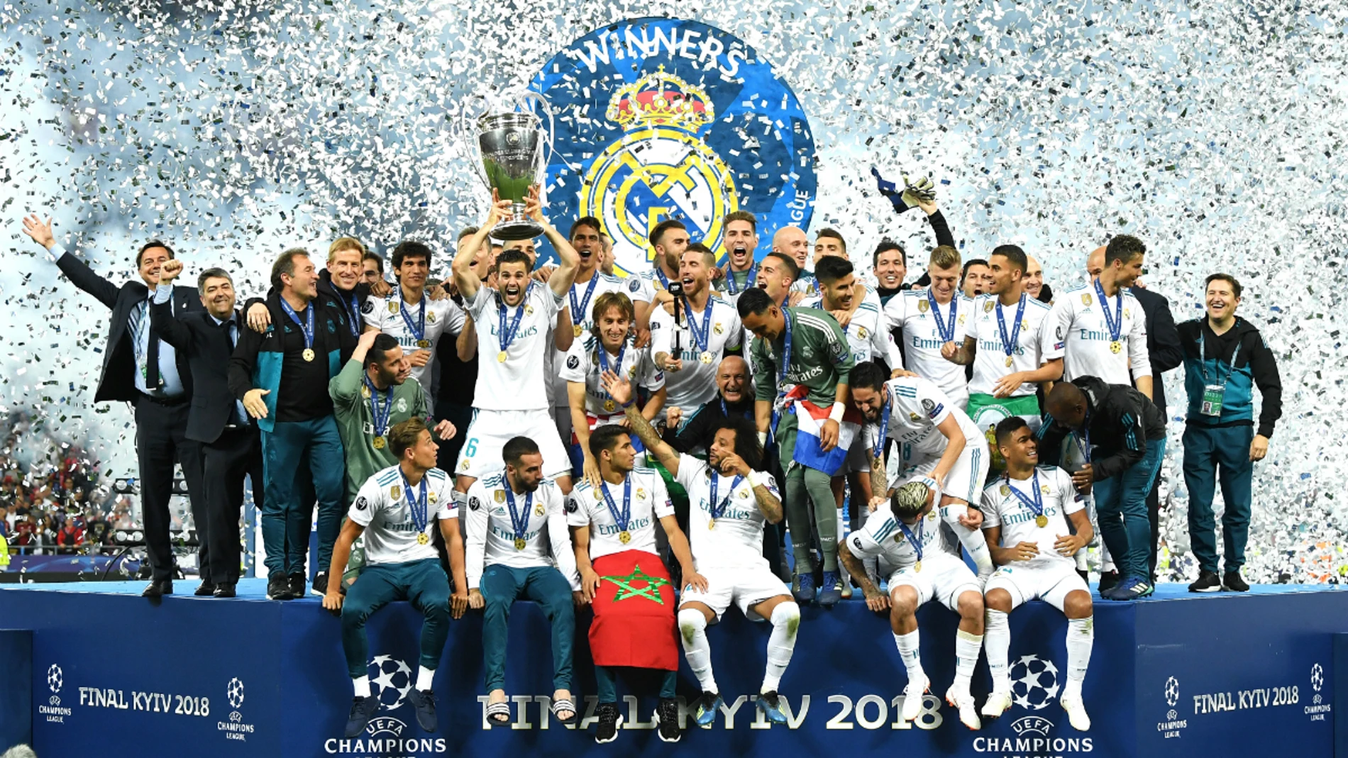 El Real Madrid levanta la 13ª Champions League